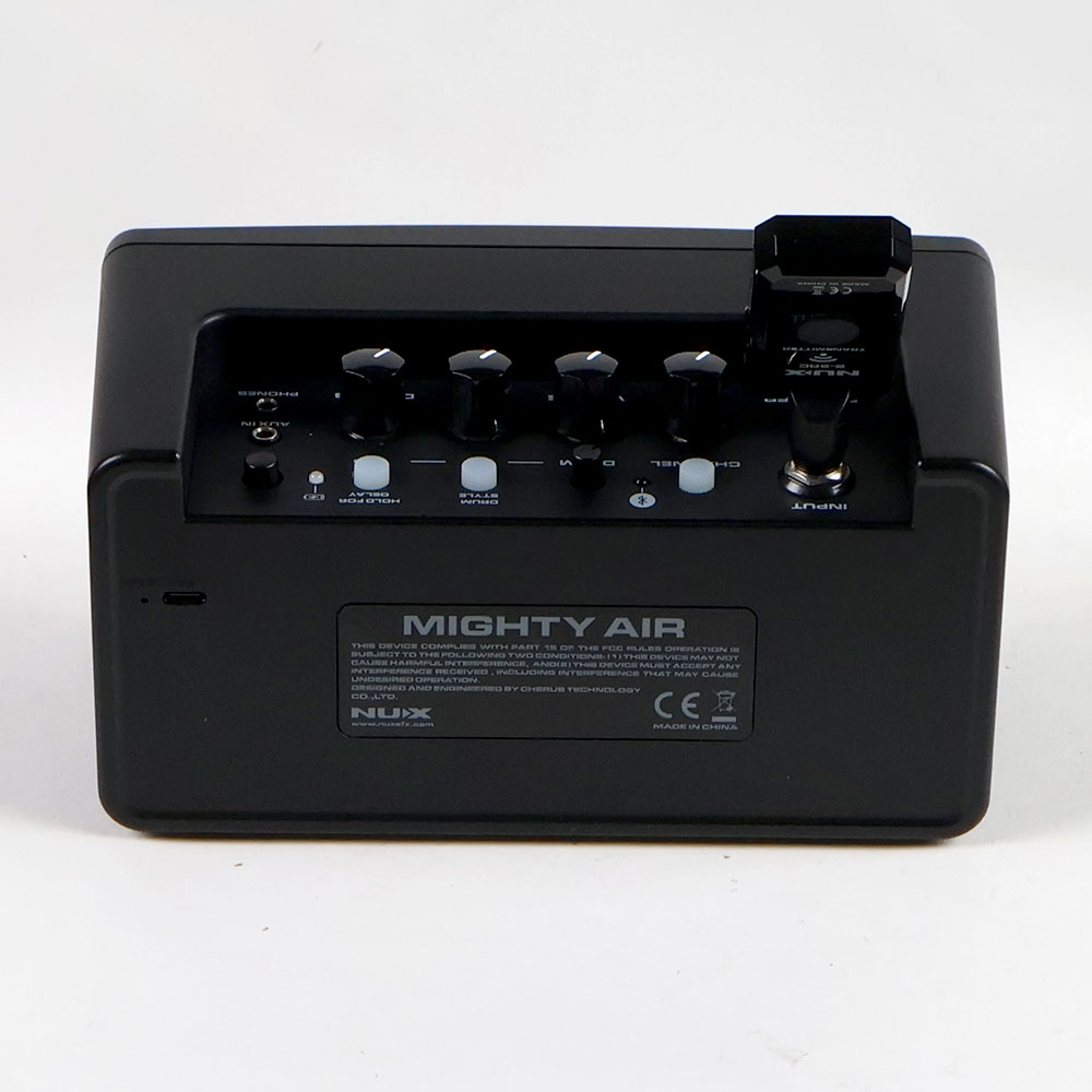 【中古】 小型ギターアンプ NUX ニューエックス Mighty Air ワイヤレス 小型ギターアンプ コンボ 背面