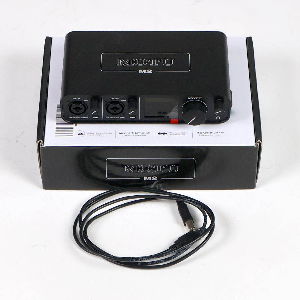 【中古】 MOTU M2 2in 2out オーディオインターフェイス