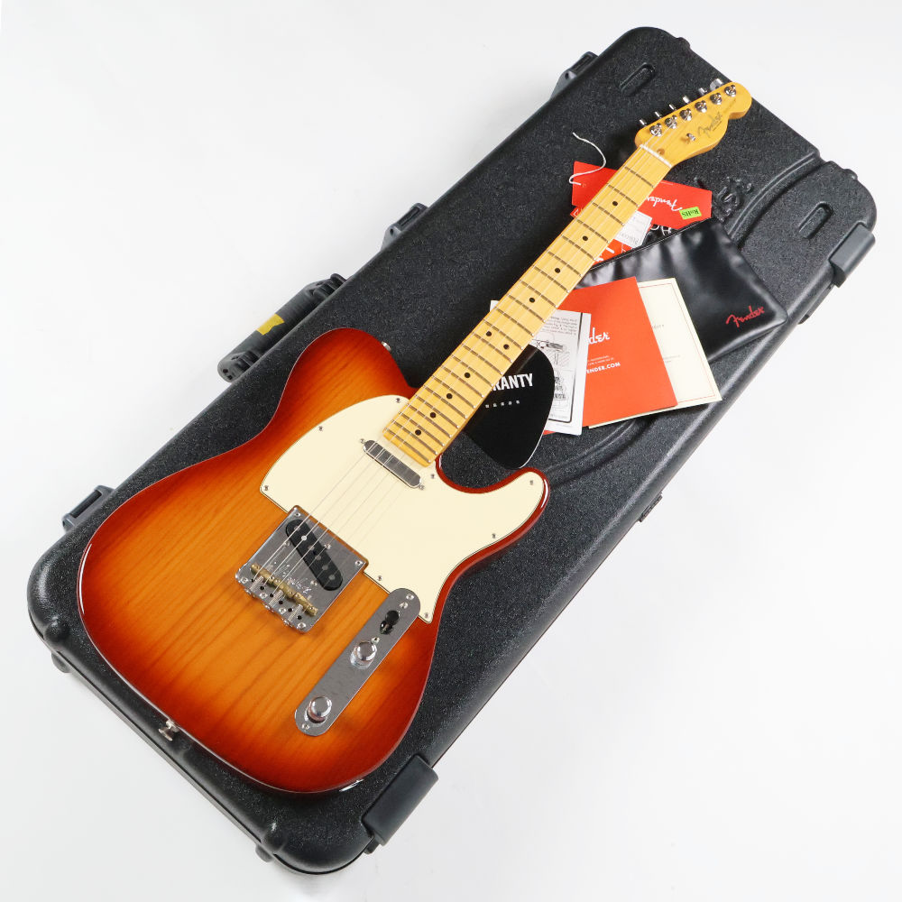 【中古】 エレキギター Fender American Professional II Telecaster Maple Fingerboard Sienna Sunburst 2023年製 フェンダー アメリカンプロフェッショナル2 テレキャスター シエナサンバースト
