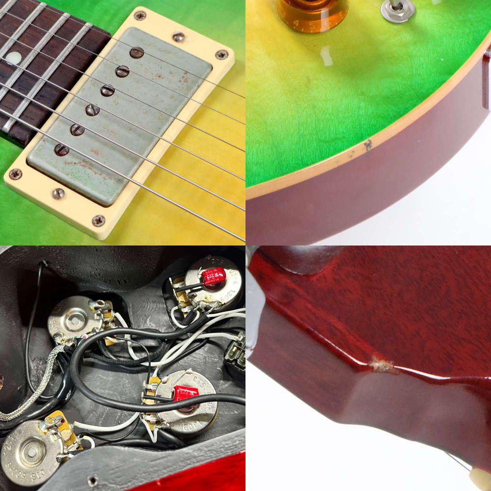 【中古】 エレキギター ESP 助六 IGUANA 2013年製 KEN YOKOYAMA Signature Model イグアナ 横山健 Hi-STANDARD ボディ傷、ポット