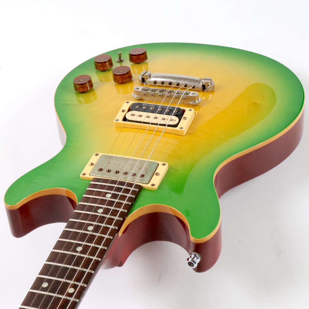 【中古】 エレキギター ESP 助六 IGUANA 2013年製 KEN YOKOYAMA Signature Model イグアナ 横山健 Hi-STANDARD カッタウェイ側