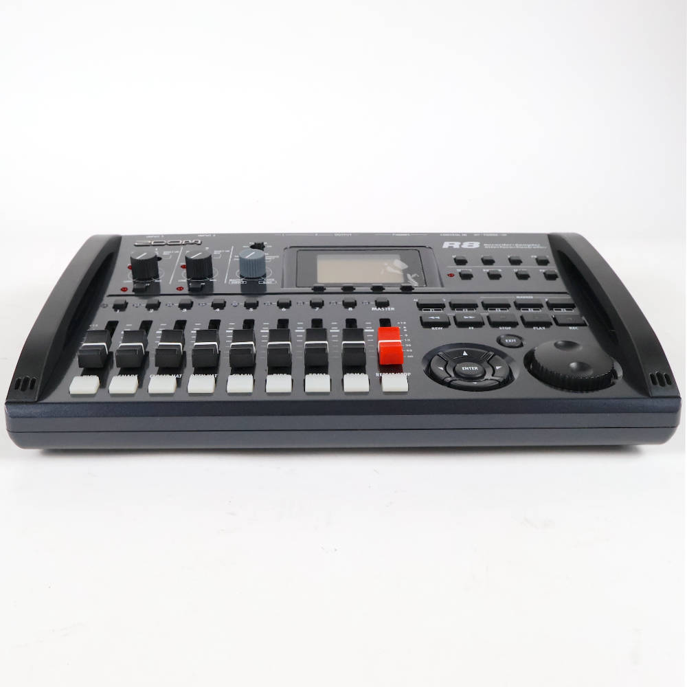 【中古】 デジタルレコーダー ZOOM R8 ズーム 側面
