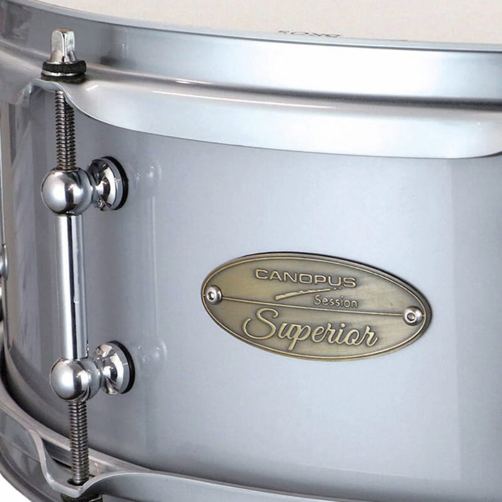 CANOPUS カノウプス SS-1455 SP 5.5インチ×14インチ スネアドラム ロゴ画像