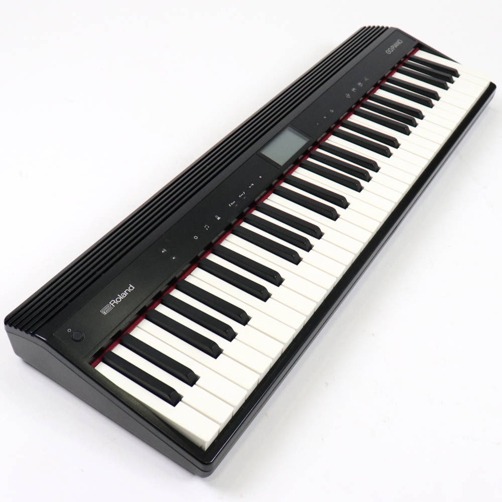 【中古】 電子ピアノ ローランド ROLAND GO-61P GO:PIANO Entry Keyboard Piano エントリーキーボード ピアノ 左サイド