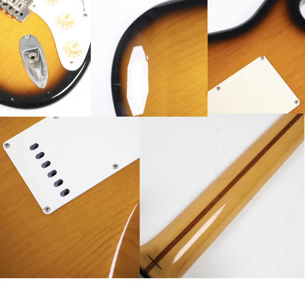 【中古】 エレキギター Fender Japan ST57-70TX 2TS 1999年-2002年製 TEXAS SPECIALピックアップ搭載 アルダーボディー フェンダージャパン ストラトキャスター Stratocaster 傷