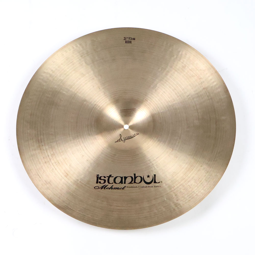 【中古】 ライドシンバル イスタンブール メメット istanbul Mehmet Nostalgia RIDE 70’s 21インチ 裏面