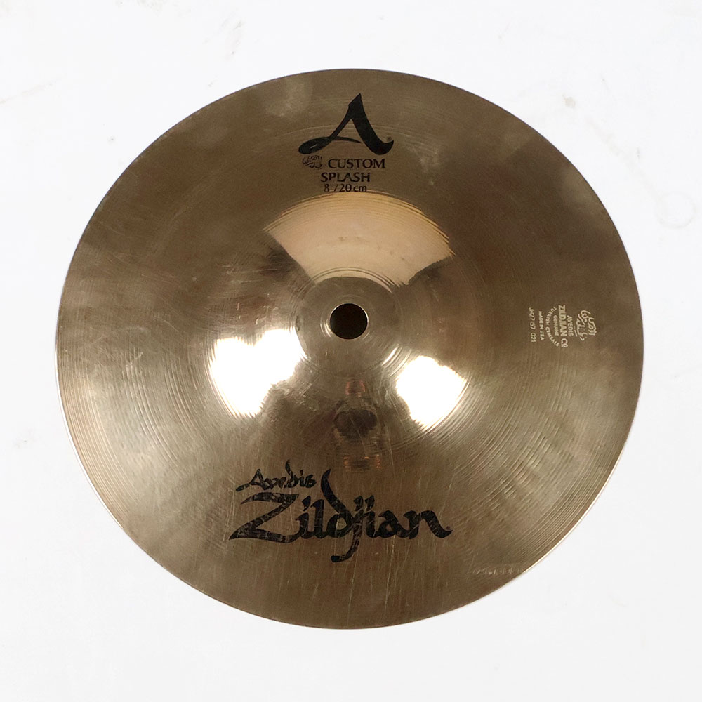 【中古】 スプラッシュシンバル ジルジャン ZILDJIAN A CUSTOM SPLASH 8インチ