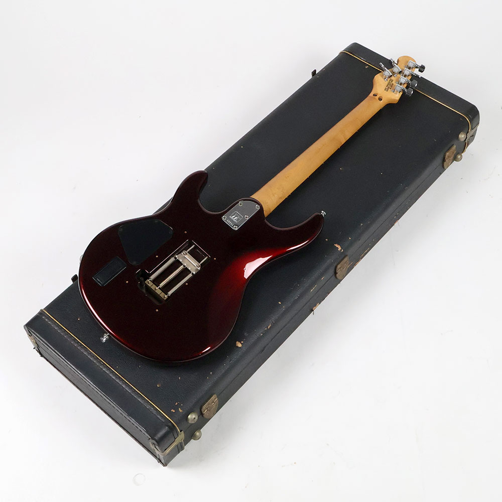 【中古】 エレキギター Music Man Luke 1 Pearl Red 1994年製 初代Steve Lukather Signature Model EMGピックアップ フロイドローズブリッジ搭載 背面