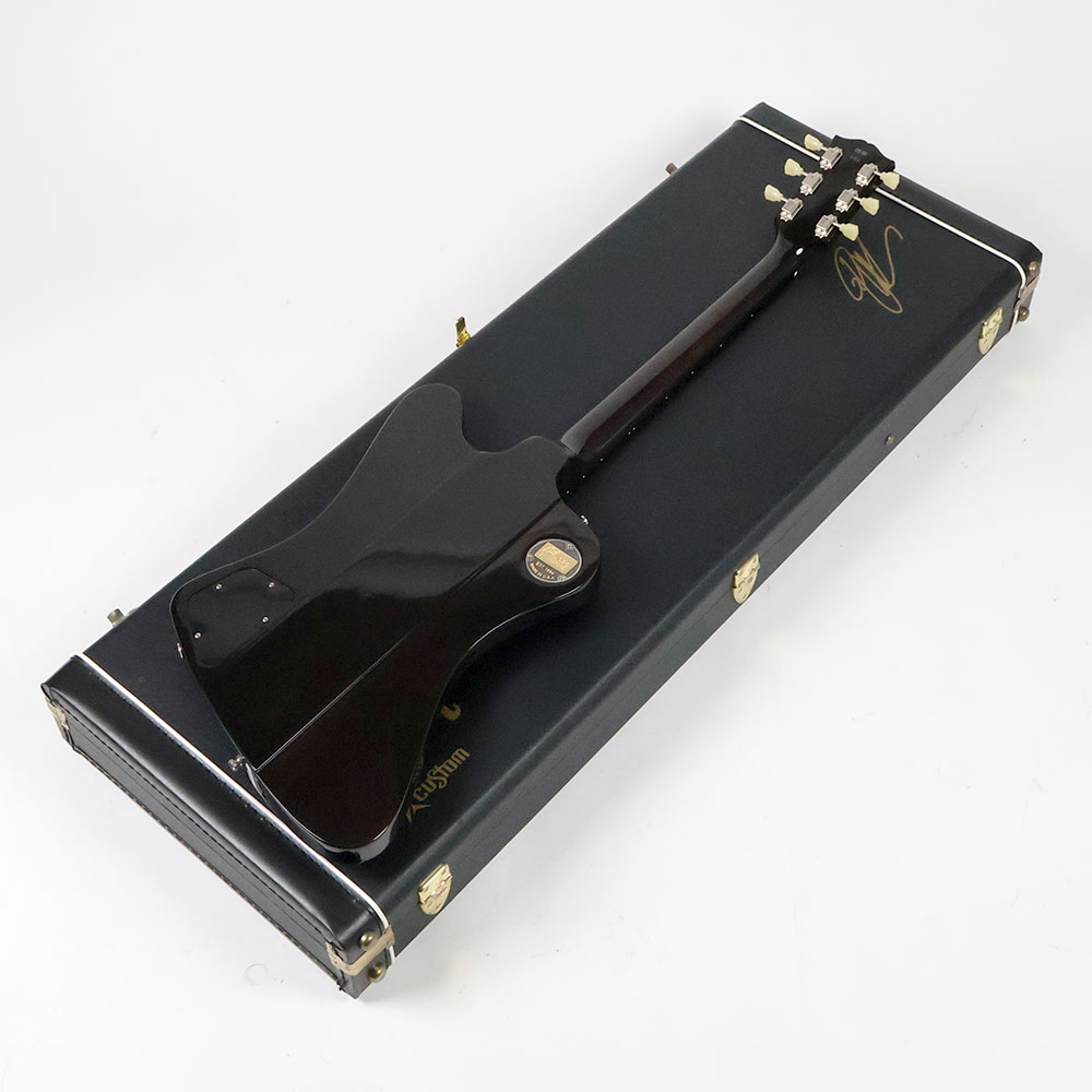 【中古】 エレキギター Gibson Custom Shop Tak Matsumoto Firebird Trans Black Burst Mod. 2015年製 リア Toneism Pickups VOHB搭載 ギブソン ファイアーバード 松本孝弘氏シグネイチャーモデル 背面