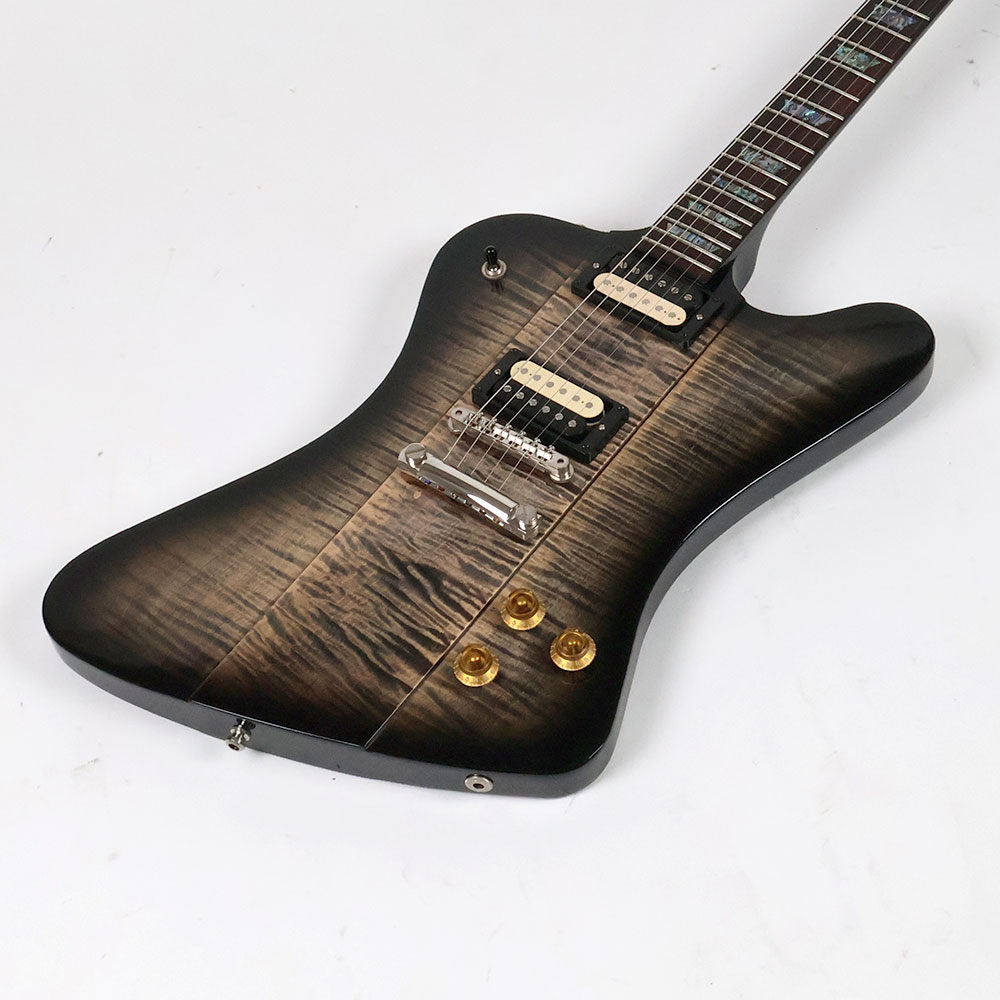 【中古】 エレキギター Gibson Custom Shop Tak Matsumoto Firebird Trans Black Burst Mod. 2015年製 リア Toneism Pickups VOHB搭載 ギブソン ファイアーバード 松本孝弘氏シグネイチャーモデル ボディ
