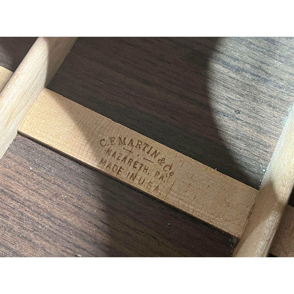 【中古】 アコースティックギター Martin D-41 2001年製 マーチン D41 ドレッドノート 刻印