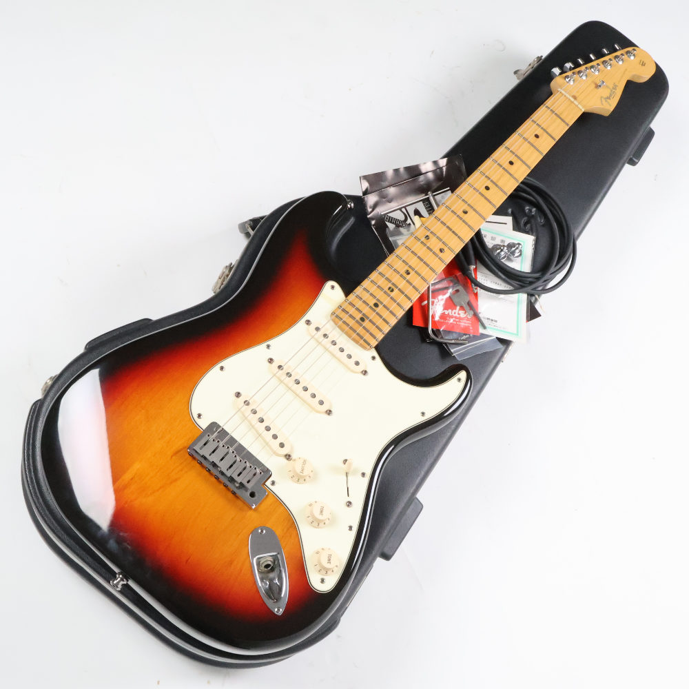 【中古】 エレキギター Fender American Stratocaster Maple FingerBoard 3Color Sunburst 2000年製 フェンダー アメリカンストラトキャスター