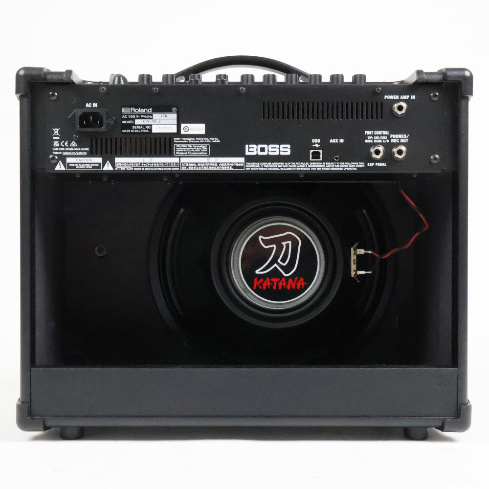 【中古】 ギターアンプ BOSS KATANA-50 MkII カタナアンプ KTN-50 2 本体画像 裏