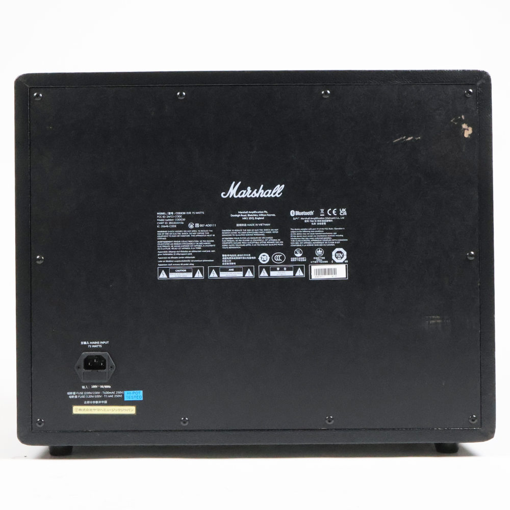 【中古】 MARSHALL CODE50 フルモデリングギターアンプ 本体画像