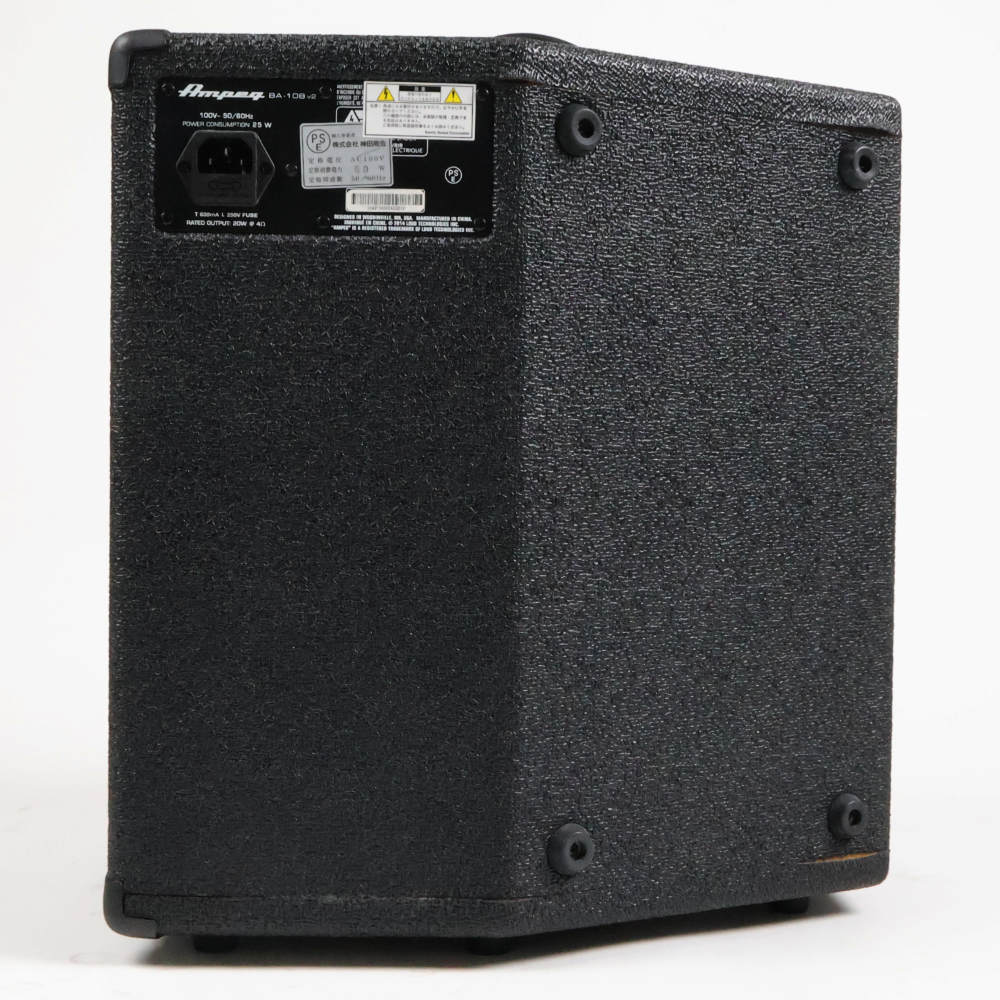 【中古】 ベースコンボアンプ アンペグ Ampeg BA-108 v2 20W出力 小型ベースコンボアンプ 本体画像 裏