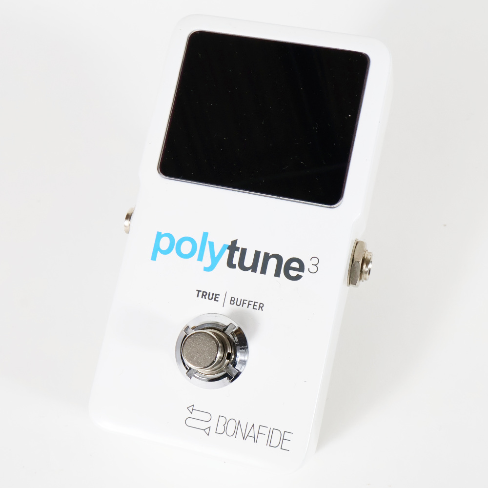 【中古】 チューナー tc electronic PolyTune 3 バッファー内蔵 ポリフォニックチューナー ポリチューン ペダルチューナー
