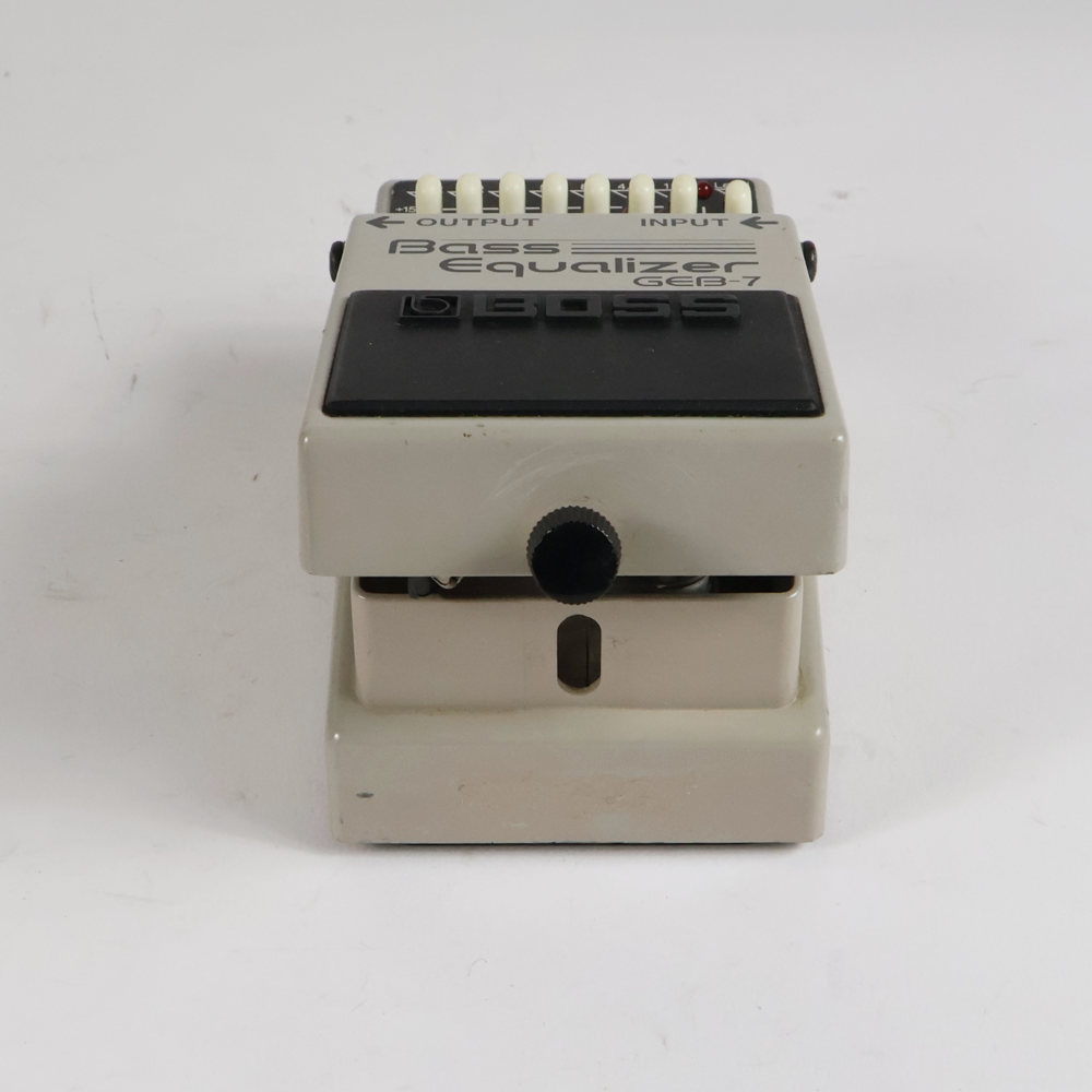 【中古】イコライザー エフェクター BOSS GEB-7 Bass Equalizer ベースエフェクター 側面