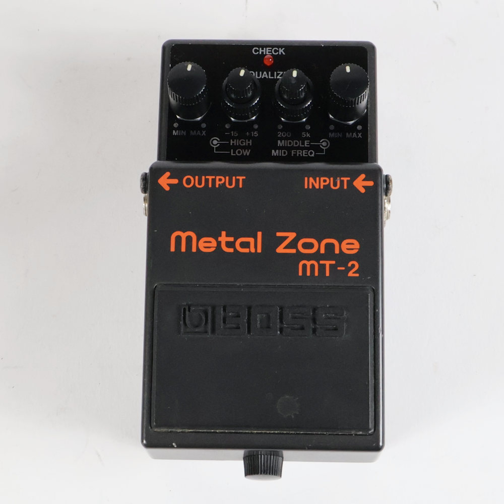 【中古】メタルゾーン エフェクター BOSS MT-2 Metal Zone ボス ギターエフェクター