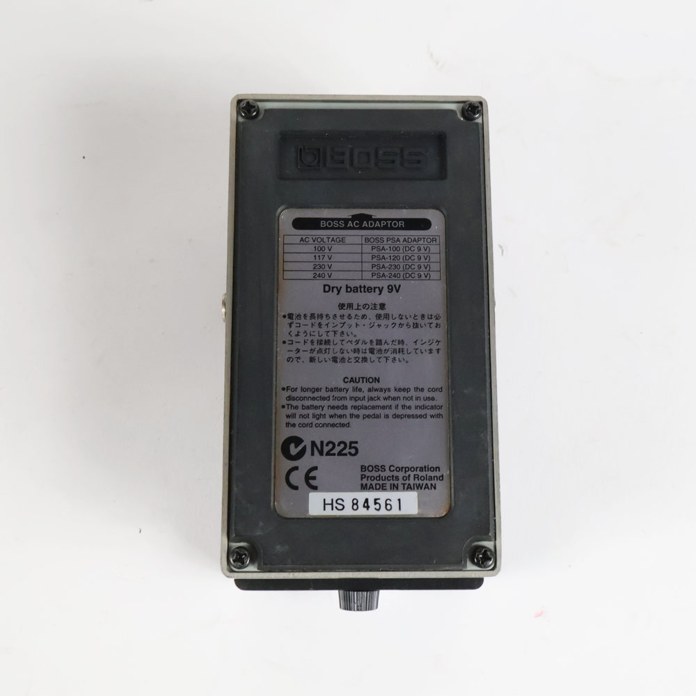 【中古】メタルゾーン エフェクター BOSS MT-2 Metal Zone ボス ギターエフェクター 裏面