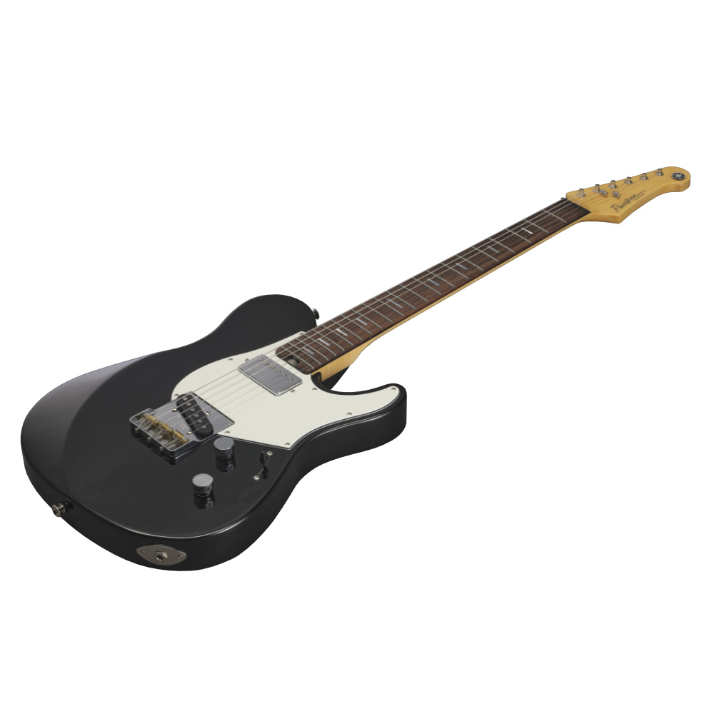 YAMAHA ヤマハ PACP11S BM Pacifica SC Professional BLACK METALLIC パシフィカSC プロフェッショナル エレキギター 横斜めアングル画像