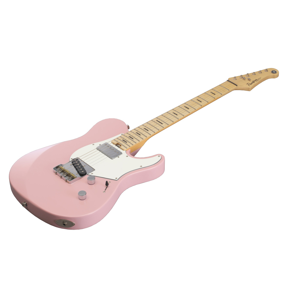 YAMAHA ヤマハ PACS+11SM ASP Pacifica SC Standard Plus ASH PINK パシフィカSC スタンダードプラス エレキギター 横斜めアングル画像