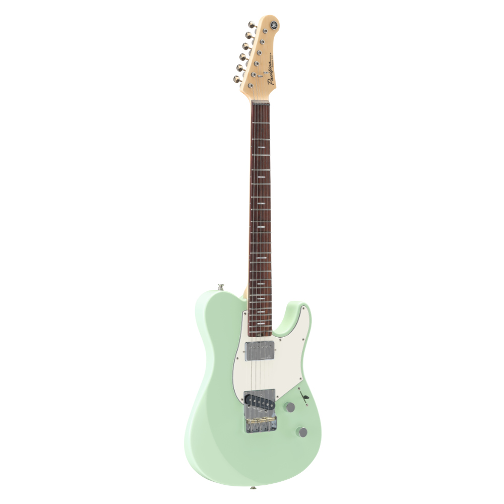 YAMAHA ヤマハ PACS+11S PGN Pacifica SC Standard Plus PEPPERMINT GREEN パシフィカSC スタンダードプラス エレキギター 斜めアングル画像