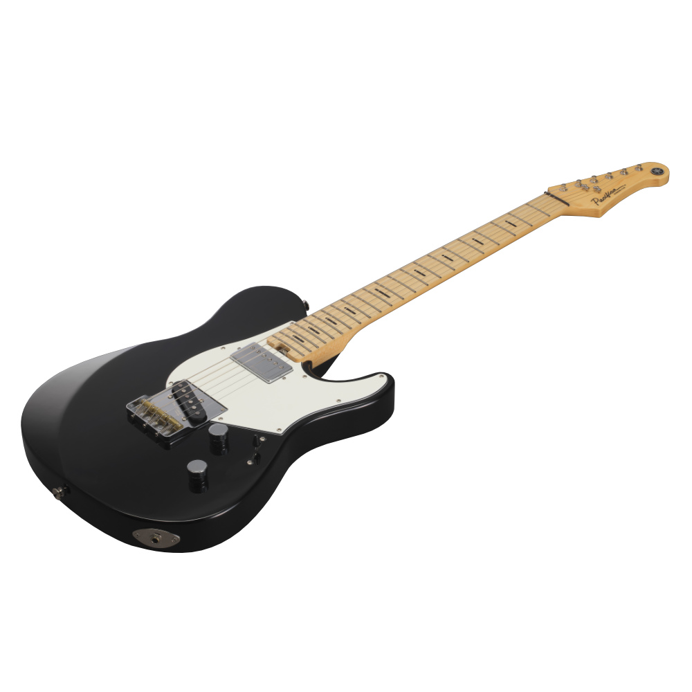 YAMAHA ヤマハ PACS+11SM BL Pacifica SC Standard Plus BLACK パシフィカSC スタンダードプラス エレキギター 横斜めアングル画像