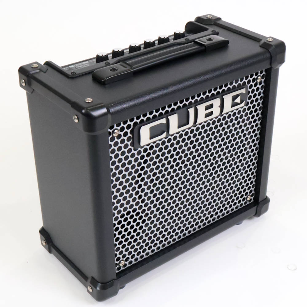 【中古】 ギターアンプ ローランド ROLAND CUBE-10GX 小型ギターアンプ コンボ エレキギター アンプ 左サイド