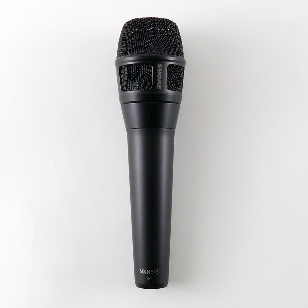 【中古】 シュアー ボーカルマイク SHURE NXN8/S-J NEXADYNE ダイナミックマイク シュア NXN8 ボーカル用マイク プロ スーパーカーディオイド 正面