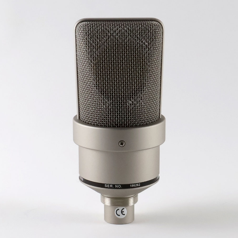 【中古】 コンデンサーマイク ノイマン NEUMANN TLM103 名機U87の現代版 マイク 背面