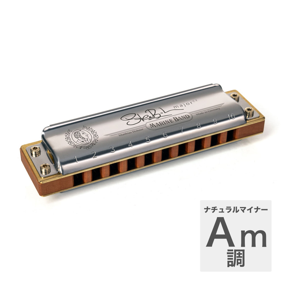 HOHNER ホーナー Steve Baker Signature Harp Aマイナー 10ホールハーモニカ ブルースハープ