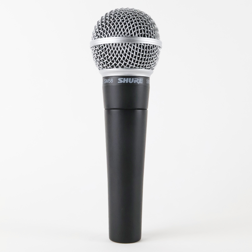 【中古】 マイク ダイナミックマイク ボーカル用 SHURE SM58 シュアー 58 ゴッパ シュア 本体画像 裏 