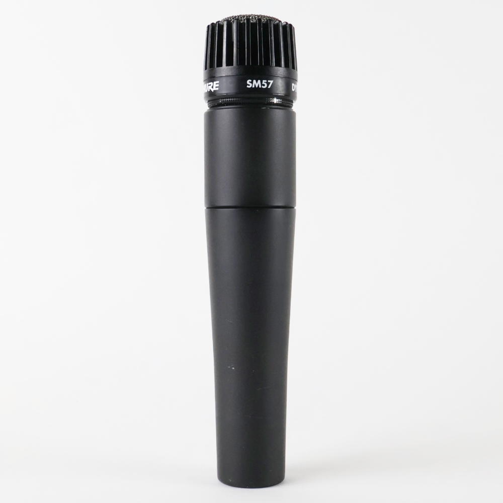 【中古】 マイク ダイナミックマイク 楽器用 SHURE SM57 シュアー 57 ゴーナナ シュア 本体画像 裏 