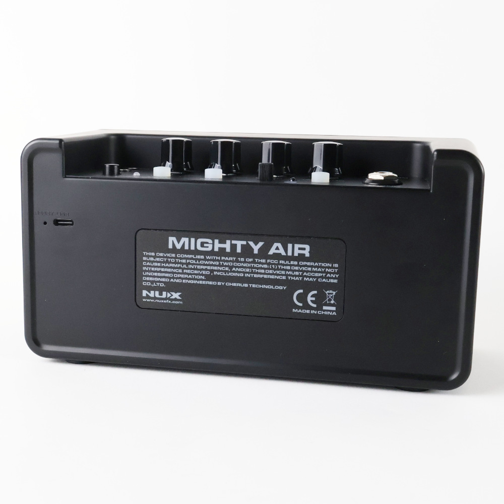 【中古】 小型ギターアンプ NUX ニューエックス Mighty Air ワイヤレス 小型ギターアンプ コンボ 本体画像 裏 