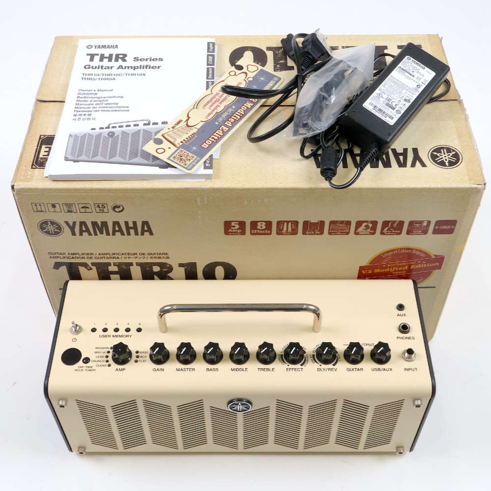 【中古】 コンパクトギターアンプ YAMAHA THR10 小型アンプ 付属品