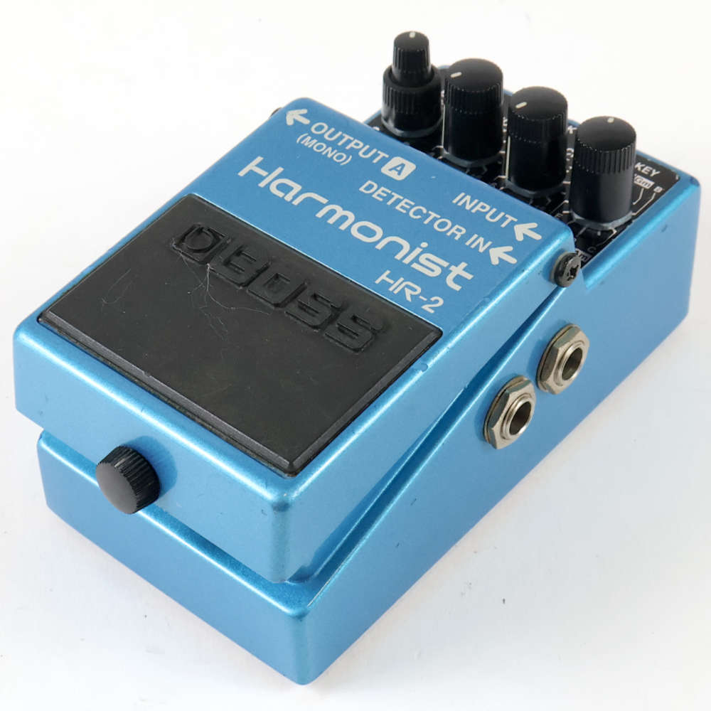 【中古】 ハーモ二スト エフェクター BOSS HR-2 Harmonist ギターエフェクター ピッチシフター 右サイド