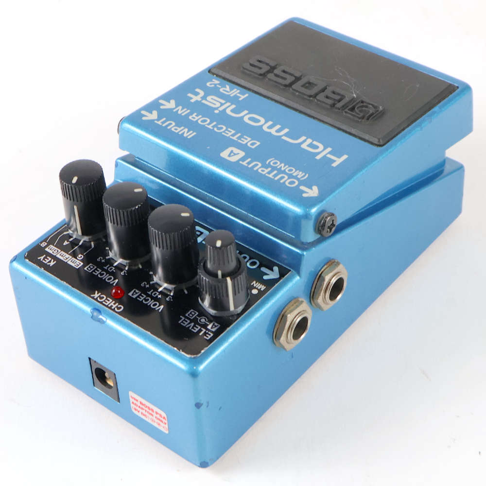 【中古】 ハーモ二スト エフェクター BOSS HR-2 Harmonist ギターエフェクター ピッチシフター 左サイド
