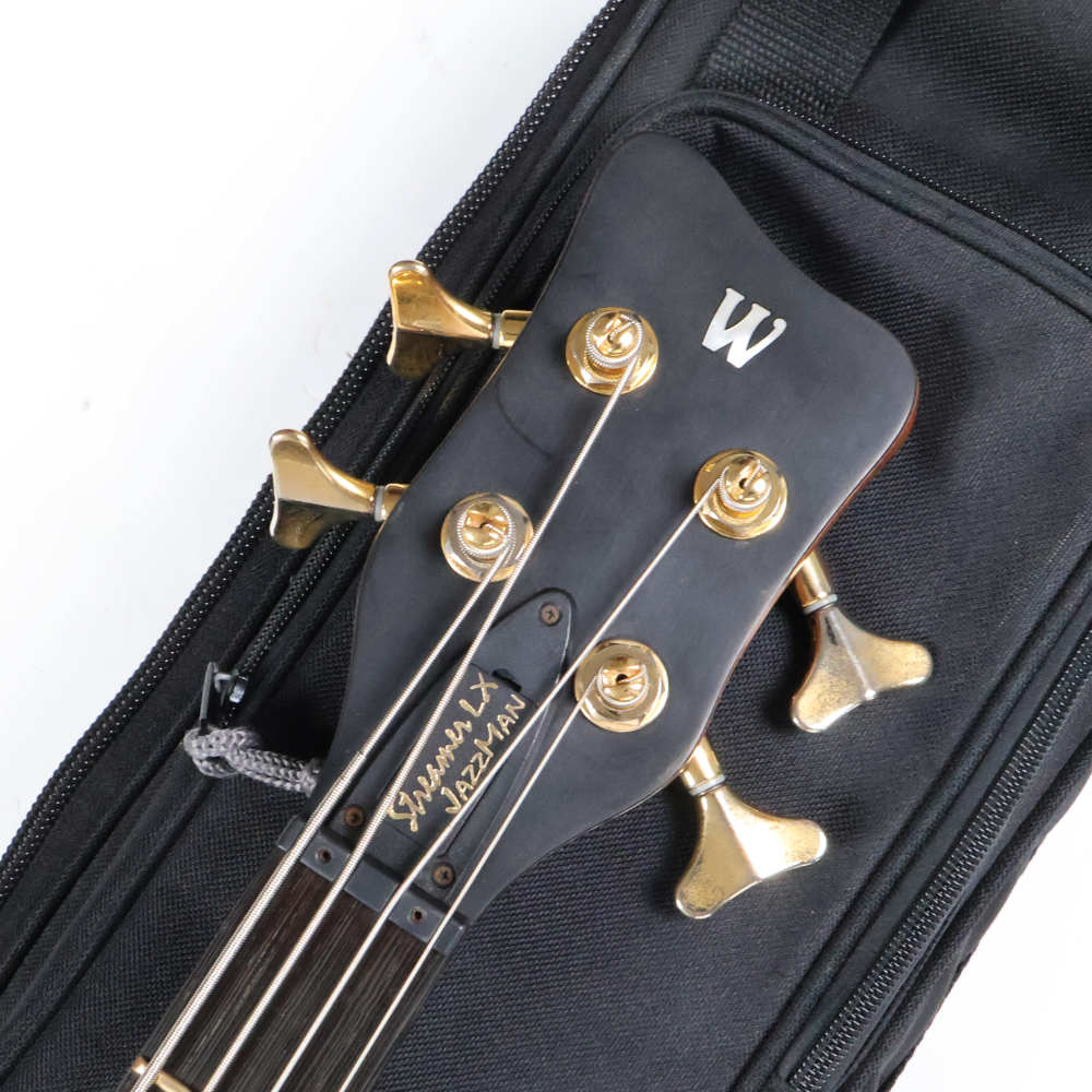 【中古】WARWICK ワーウィック Streamer LX Jazzman 4st Antique Tobacco Transparent Satin 2008年製 エレキベース ヘッド画像