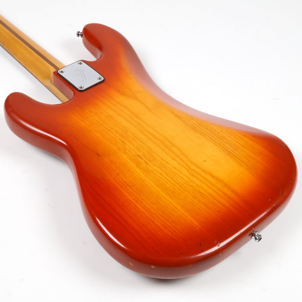 【中古】 Fender USA フェンダー PRECISION BASS Sienna Sunburst MOD 1979年製 プレシジョンベース エレキベース PJ EMGピックアップ搭載 バック