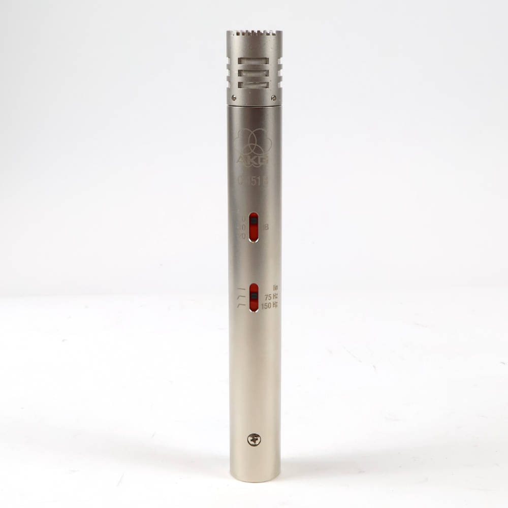 【中古】 マイク AKG C451B コンデンサーマイクロフォン 451 シゴイチ アカゲ 正面
