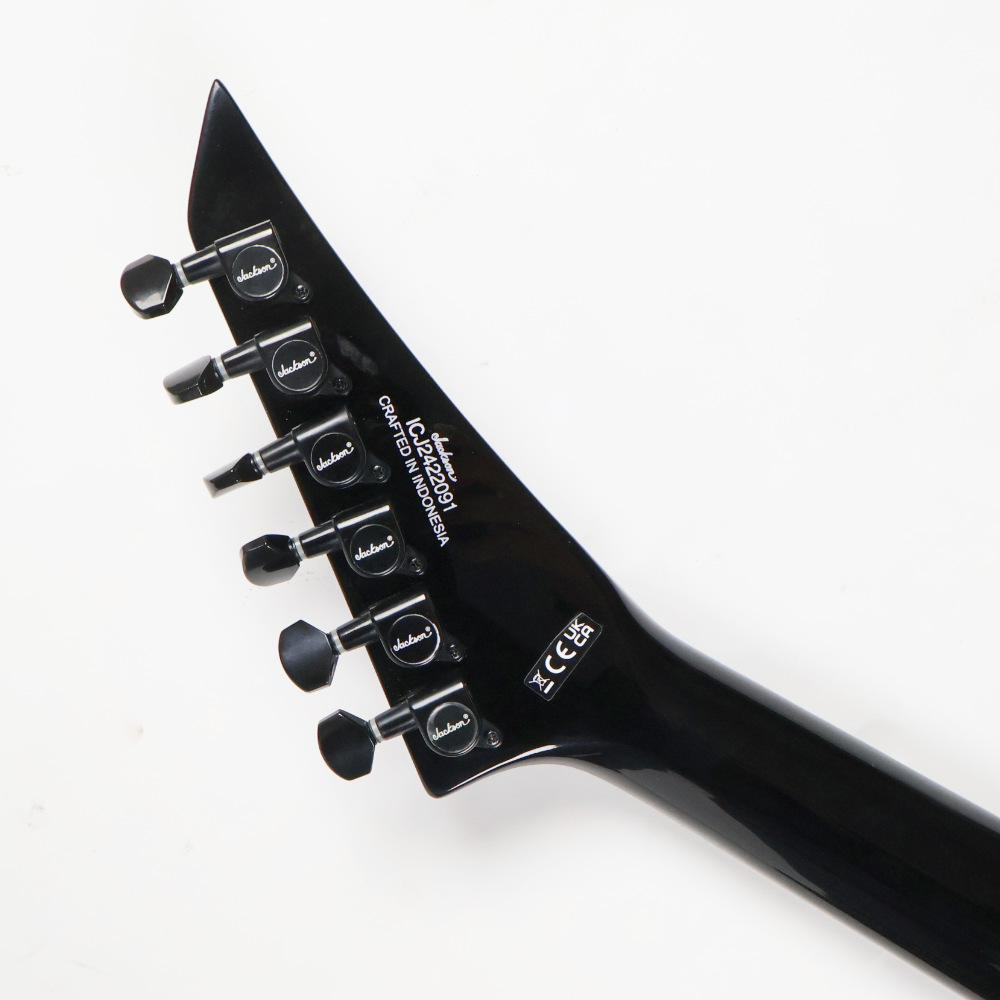 【訳あり】Jackson ジャクソン X Series Rhoads RRX24 Gloss Black エレキギター アウトレット ヘッド裏画像