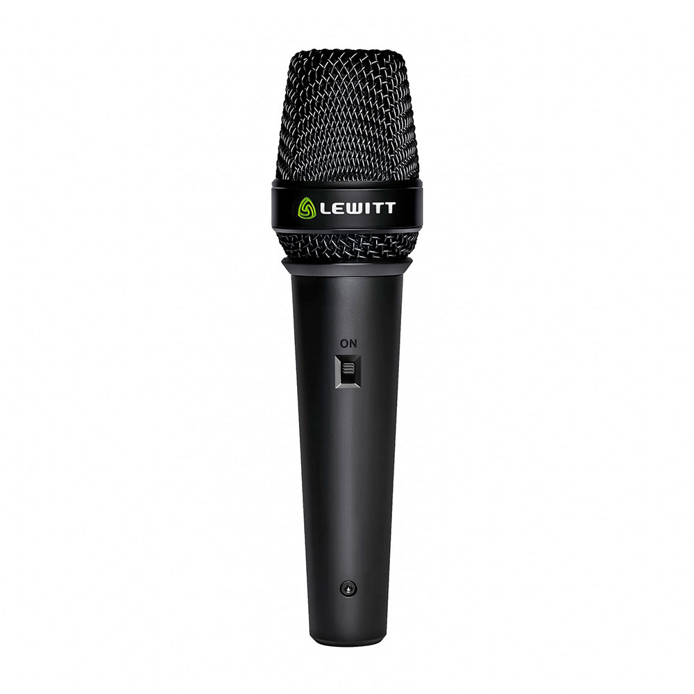 LEWITT ルーイット MTP 5S スイッチ付き Live Vocal Microphone Switch Version ハンドヘルド ダイナミックマイク 背面