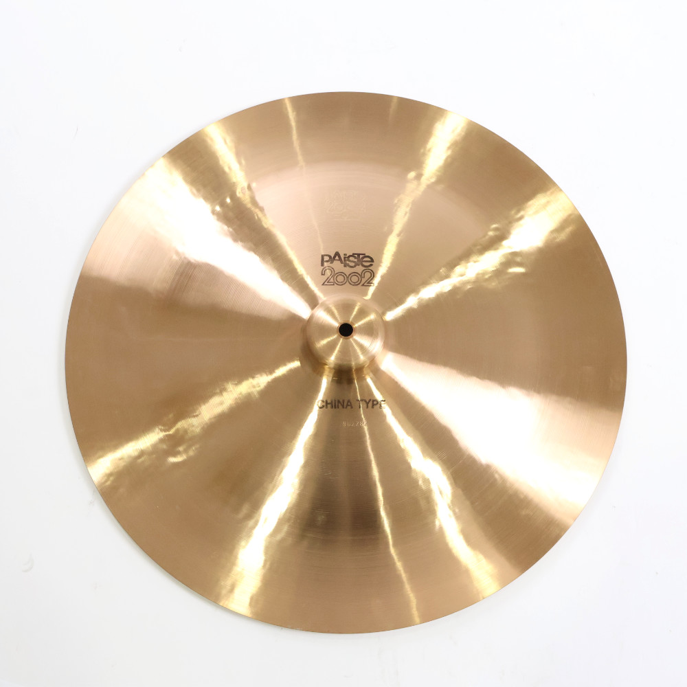 【中古】 チャイナシンバル パイステ PAISTE 2002 CHINA TYPE 20インチ 1970s ビンテージシンバル
