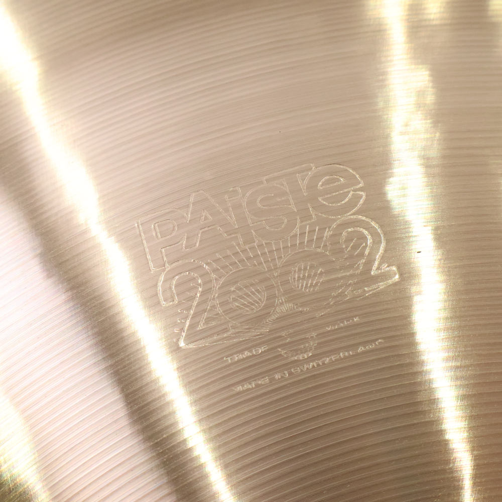 【中古】 チャイナシンバル パイステ PAISTE 2002 CHINA TYPE 20インチ 1970s ビンテージシンバル 詳細画像
