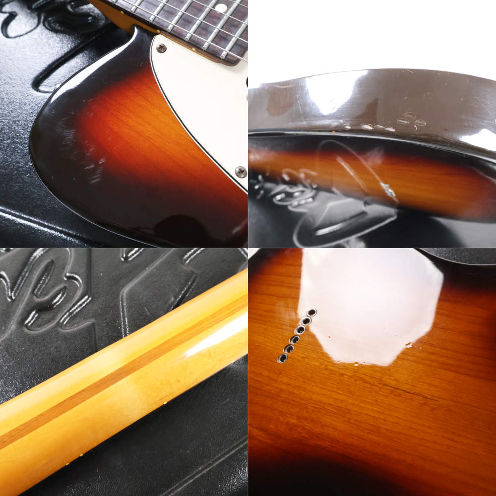 【中古】 エレキギター Fender USA American Standard Telecaster 3TS MOD 1989年製 リンディフレーリンピックアップ搭載 フェンダー アメリカンスタンダード テレキャスター 傷