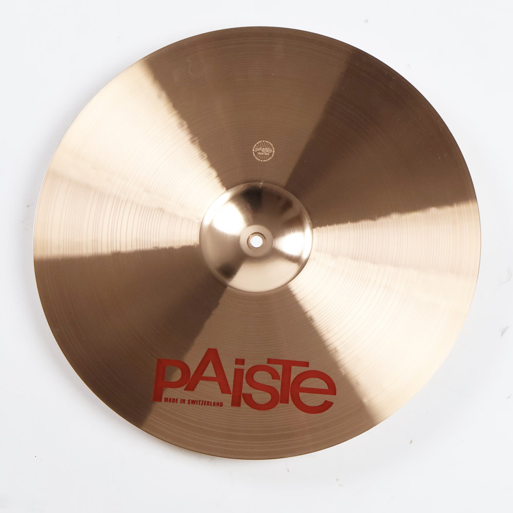 【中古】 クラッシュシンバル パイステ PAISTE PST7 Crash 18インチ 裏面