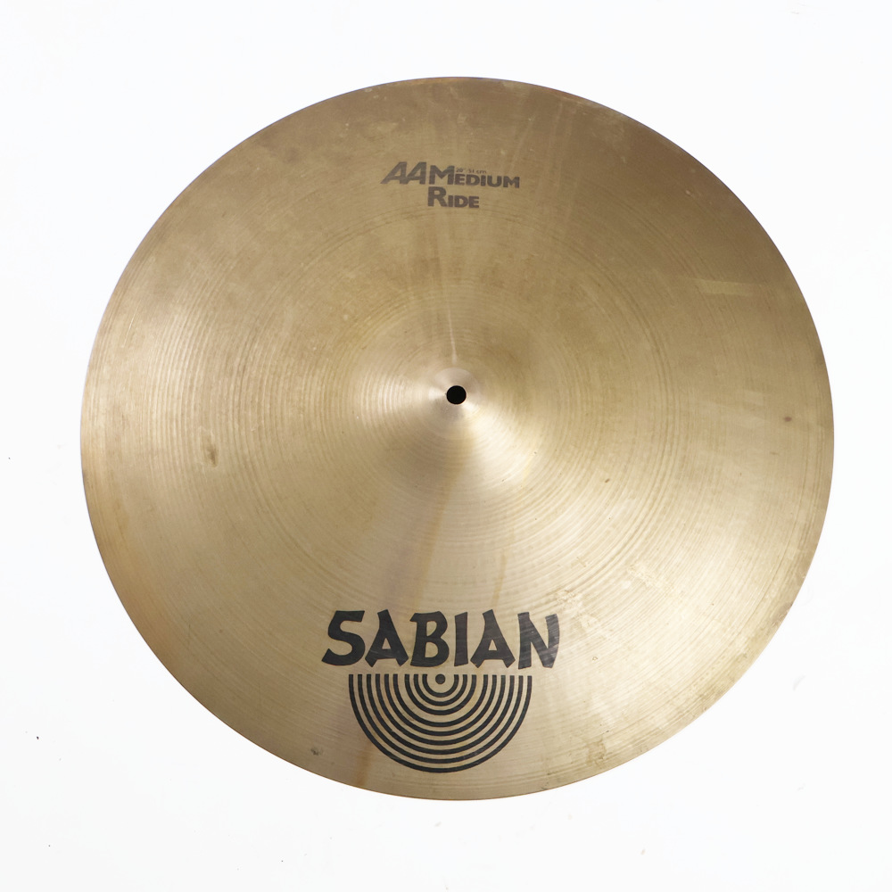 【中古】 ライドシンバル セイビアン SABIAN AA MEDIUM RIDE 20インチ ドラムシンバル