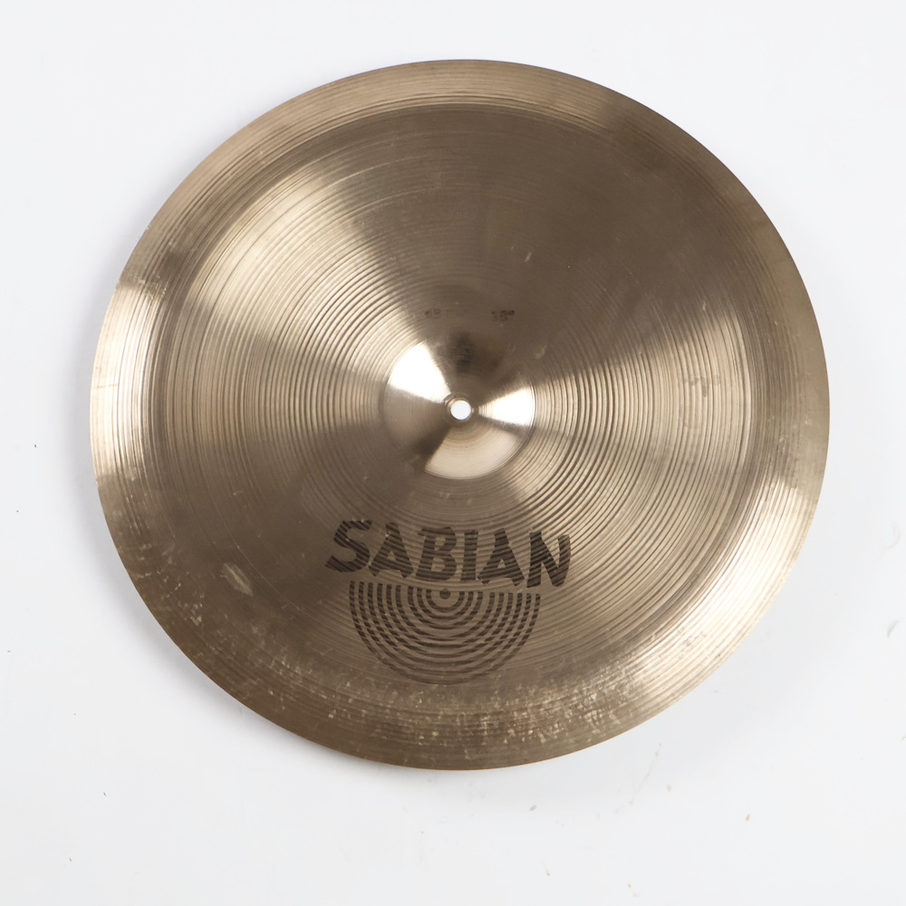 【中古】 チャイナシンバル セイビアン SABIAN CHINESE 18インチ 裏面