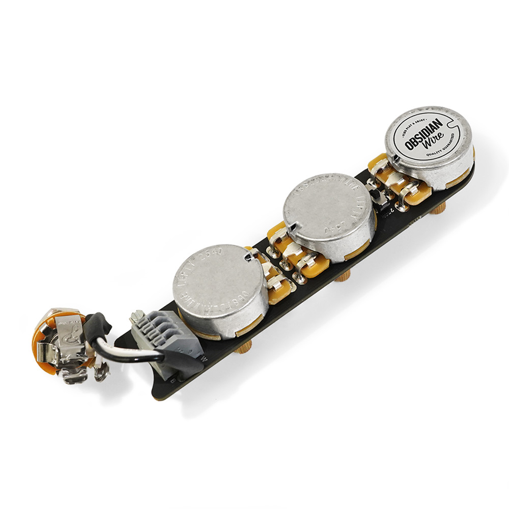 ObsidianWire オブシディアンワイヤー ObsidianWire for LEFTY Jazz Bass エレキベースパーツ レフティ ジャズべース用パーツ