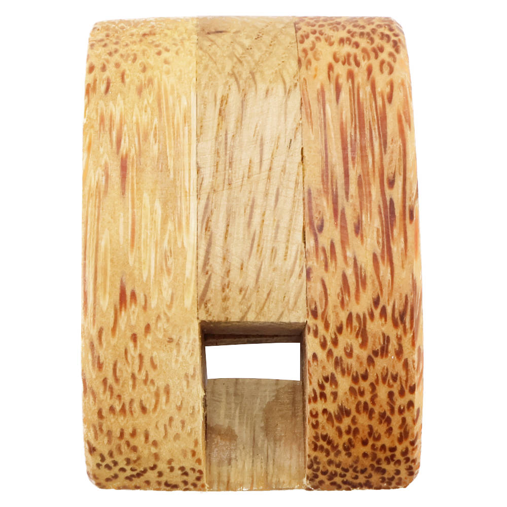 Sound King サウンドキング AW-NS2 ノーズフルート ココナッツ 鼻笛 本体画像 裏